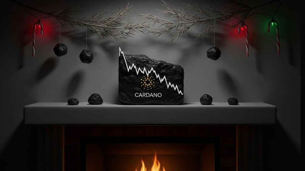 InfoCryptofr   Cardano  Un Noël 2025 Sous le Signe du Rouge