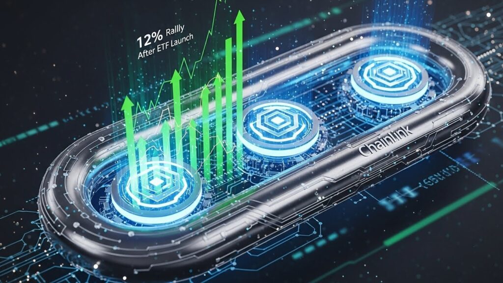 InfoCryptofr   Chainlink Bondit de 12 Après Lancement ETF Grayscale