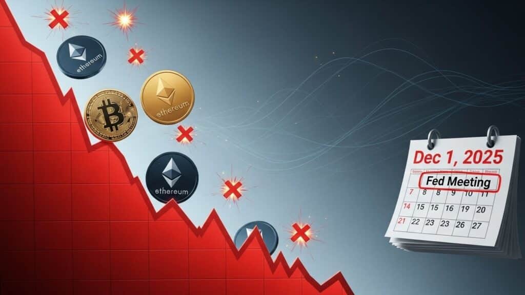 Chute des Crypto le 1er Décembre 2025 - InfoCrypto.fr InfoCryptofr Chute des Crypto le 1er Décembre 2025