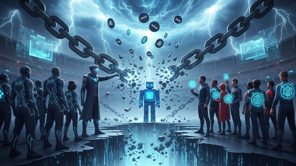 InfoCryptofr   Crise de Gouvernance sur Aave  Guerre Civile en DeFi