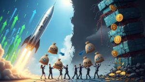 InfoCryptofr   Crypto Chute Tandis Que Dow Atteint Record Historique