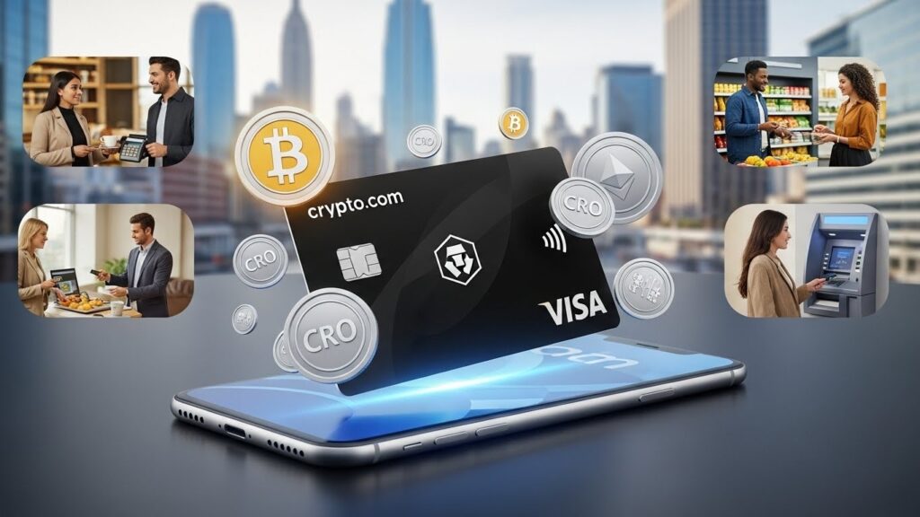 InfoCryptofr   Cryptocom  De lExchange à la Carte Visa