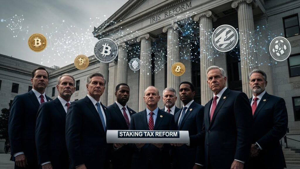 Députés US Pressent l’IRS : Fin de la Double Taxation sur le Staking Crypto - InfoCrypto.fr InfoCryptofr Députés US Pressent lIRS Fin de la Double Taxation sur le Staking Crypto