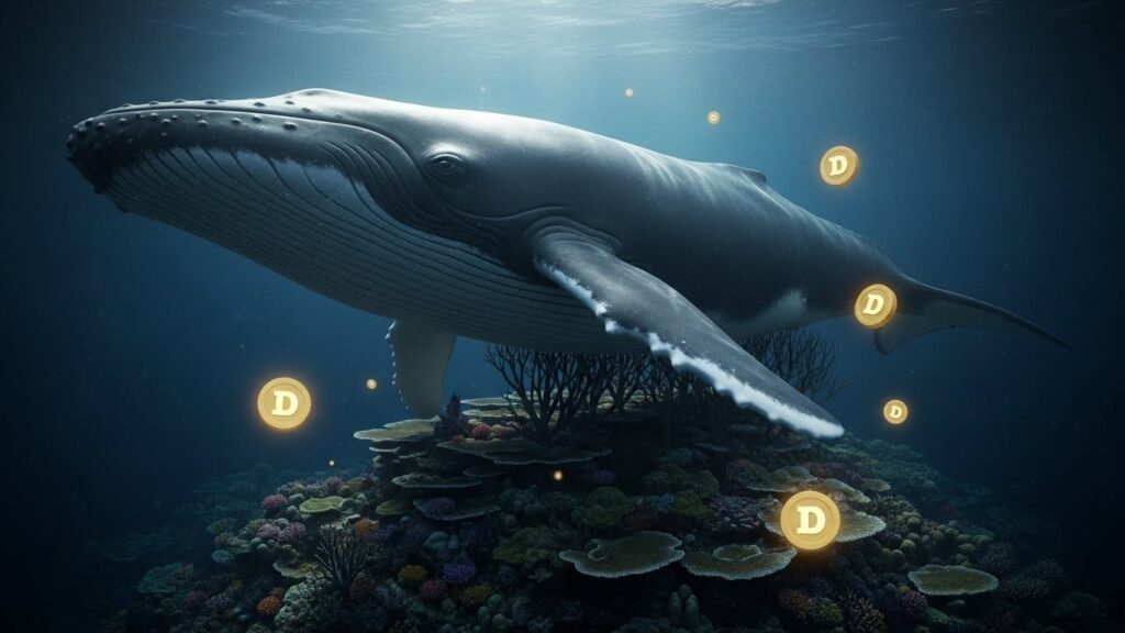 InfoCryptofr   Dogecoin  Activité Baleines au Plus Bas en 60 Jours
