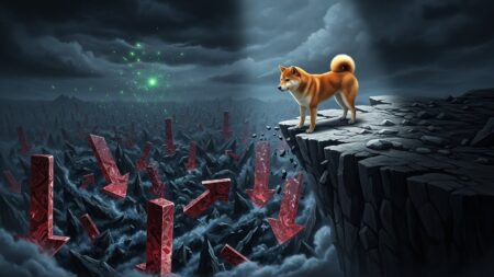 InfoCryptofr   Dogecoin Prix Baisse Structure Baissière
