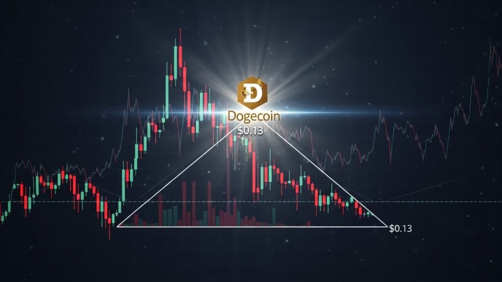 Dogecoin Prix Triangle Descendant 0.13 - InfoCrypto.fr InfoCryptofr Dogecoin Prix Triangle Descendant 013
