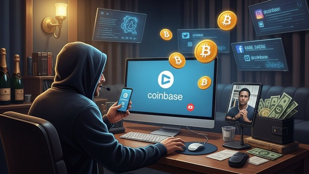 InfoCryptofr   Escroc Canadien Vole 2M$ en Crypto via Coinbase