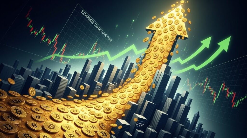 InfoCryptofr   ETFs Bitcoin US  355M$ dEntrées Après Sortie