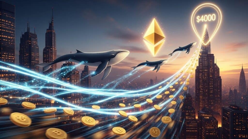Ethereum Vise Les 4000$ Avec Les Baleines Et ETFs - InfoCrypto.fr InfoCryptofr Ethereum Vise Les 4000$ Avec Les Baleines Et ETFs