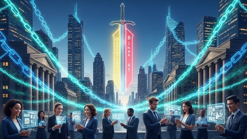 Fintech Onchain : Un Avenir à Double Tranchant - InfoCrypto.fr InfoCryptofr Fintech Onchain Un Avenir à Double Tranchant