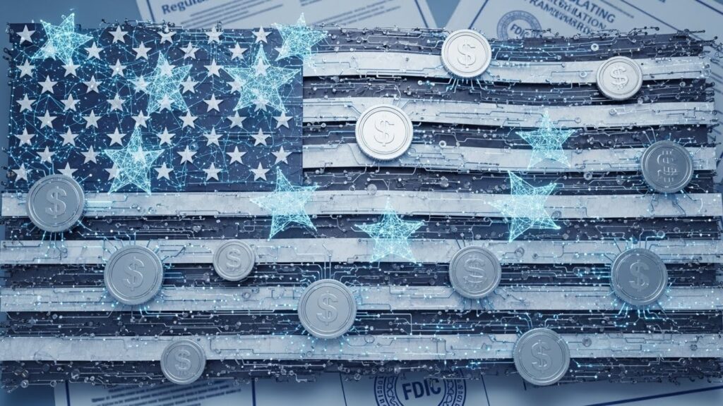 InfoCryptofr   GENIUS Act  Stablecoins Régulés aux USA