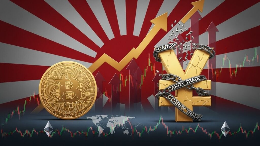 InfoCryptofr   Hausse des Taux BOJ à 075  Test pour Bitcoin