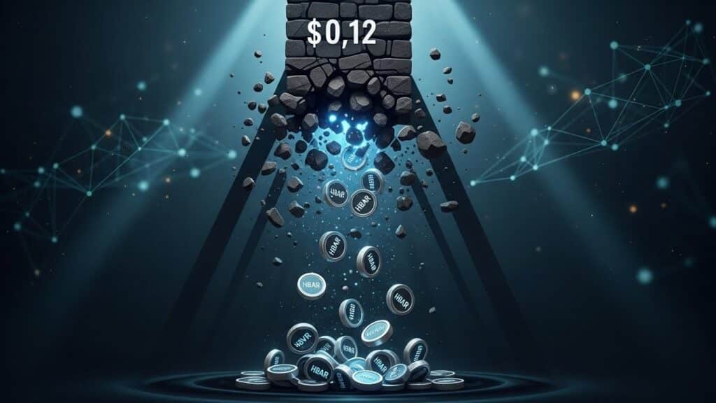 HBAR Montre Signes de Chute avec Support à 0,12$ Fragile - InfoCrypto.fr InfoCryptofr HBAR Montre Signes de Chute avec Support à 012$ Fragile