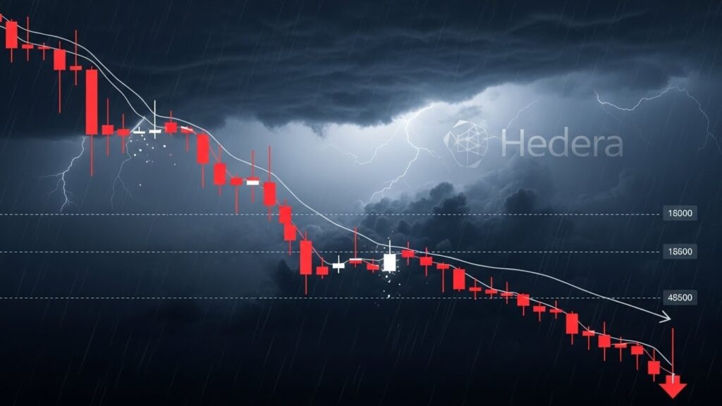 InfoCryptofr   Hedera en Crise  HBAR Vers un Chute Sous 010 $ 