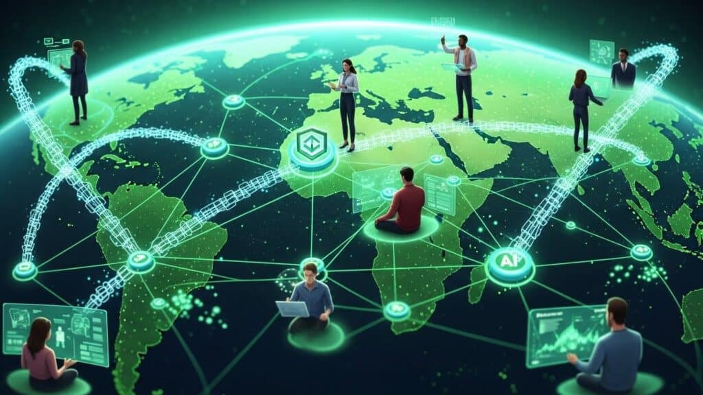 InfoCryptofr   IA Décentralisée  Clé du Développement Mondial