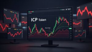 InfoCryptofr   ICP Prix Bloqué Sous EMAs Clés