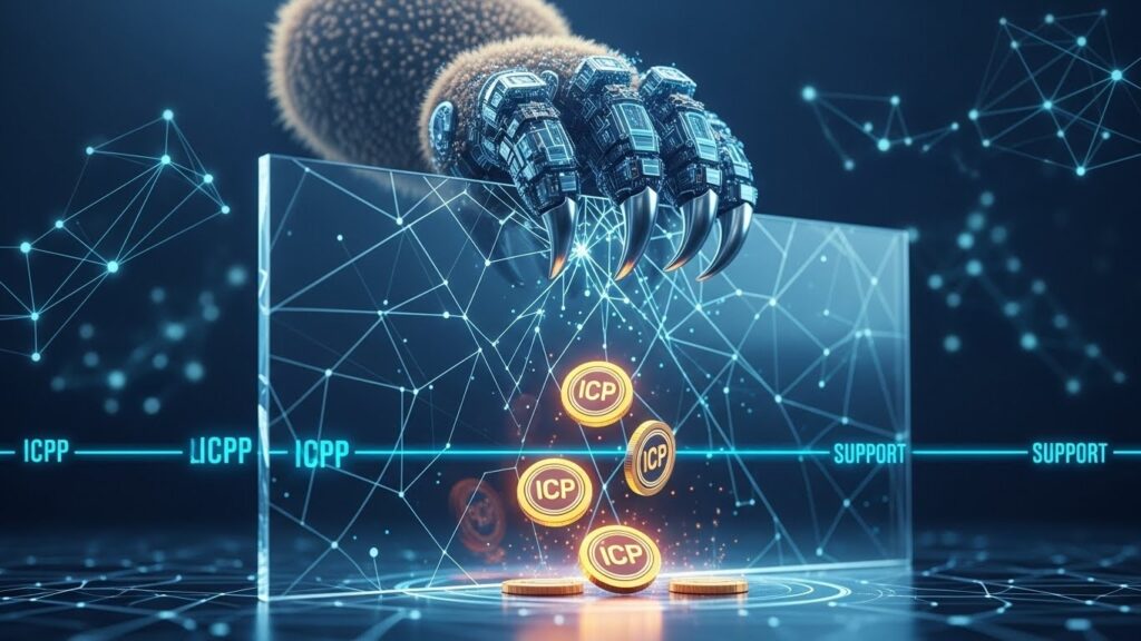 InfoCryptofr   ICP Teste Son Support Clé Face aux Bears