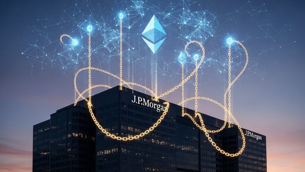 JPMorgan Lance un Fonds Tokenisé de 100M$ - InfoCrypto.fr InfoCryptofr JPMorgan Lance un Fonds Tokenisé de 100M$