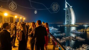 InfoCryptofr   LBank Labs et Tencent Cloud  Soirée VIP à Dubaï