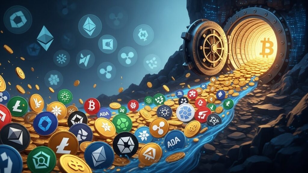 InfoCryptofr   Liquide Altcoin SÉvapore Vers Bitcoin