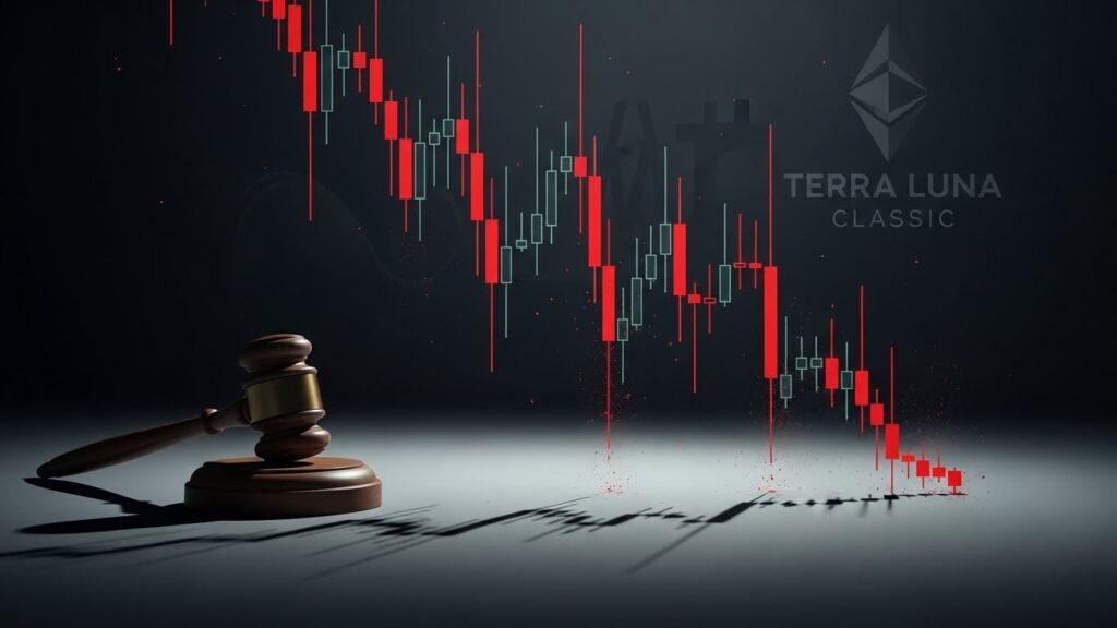 LUNC Chute de 45% Après Peine de Do Kwon - InfoCrypto.fr InfoCryptofr LUNC Chute de 45 Après Peine de Do Kwon