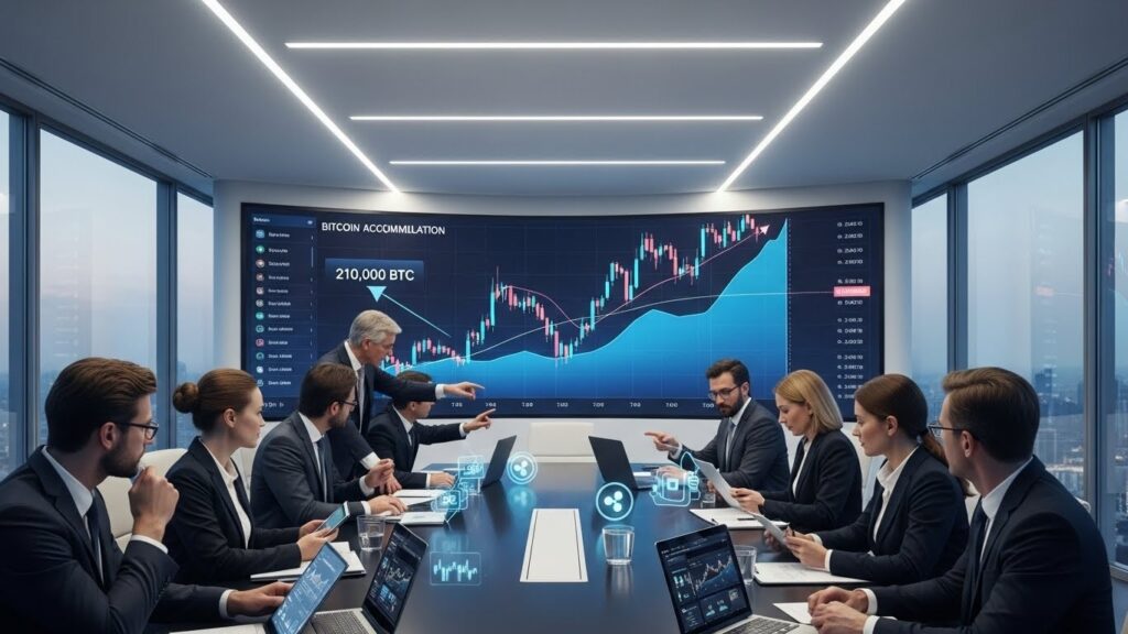 InfoCryptofr   Metaplanet Vise 210 000 BTC dIci 2027