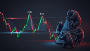 InfoCryptofr   Monero Forme un Double Top Baissier à 438$
