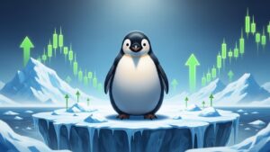 InfoCryptofr   PENGU Chute 80  Retournement Haussier Possible 