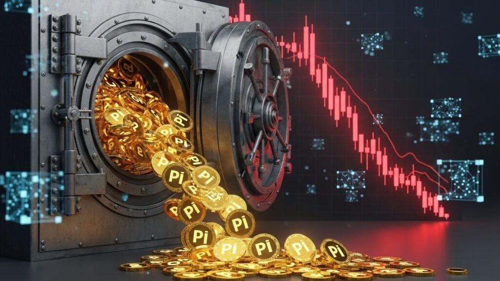 InfoCryptofr   Pi Network  Pression Avant Déverrouillage Janvier