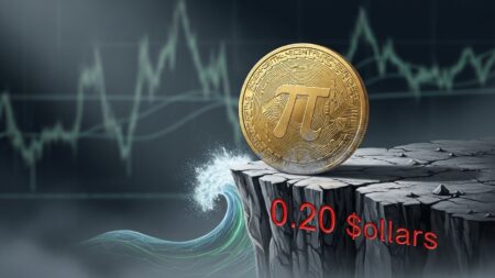 InfoCryptofr   Pi Network  Risque de Chute à 020 $