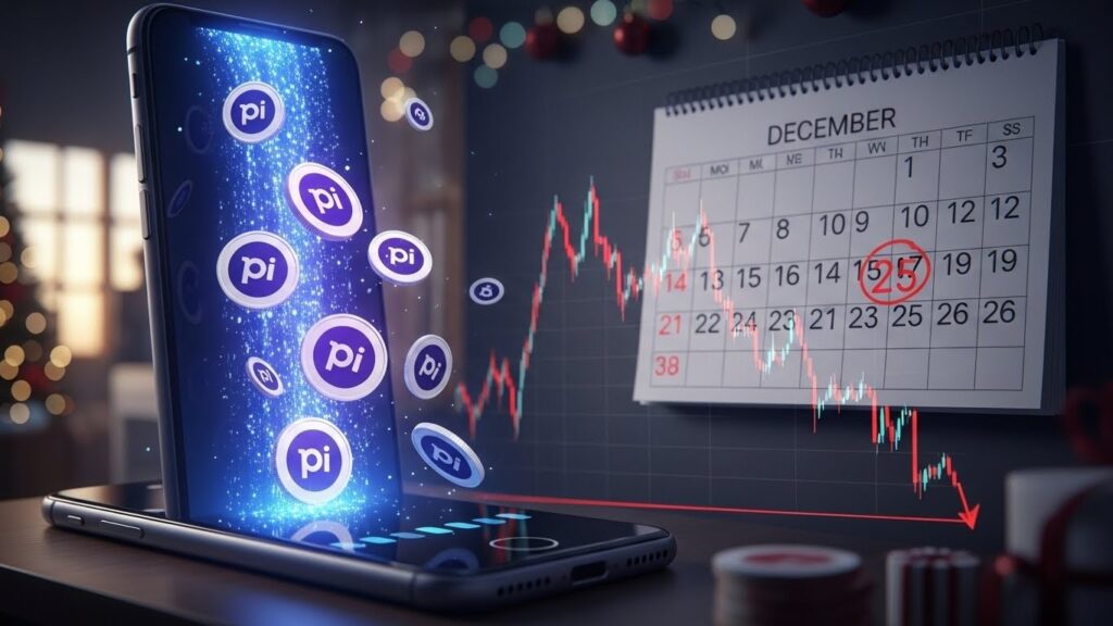 InfoCryptofr   Pi Network  Risque de Crash le Jour de Noël