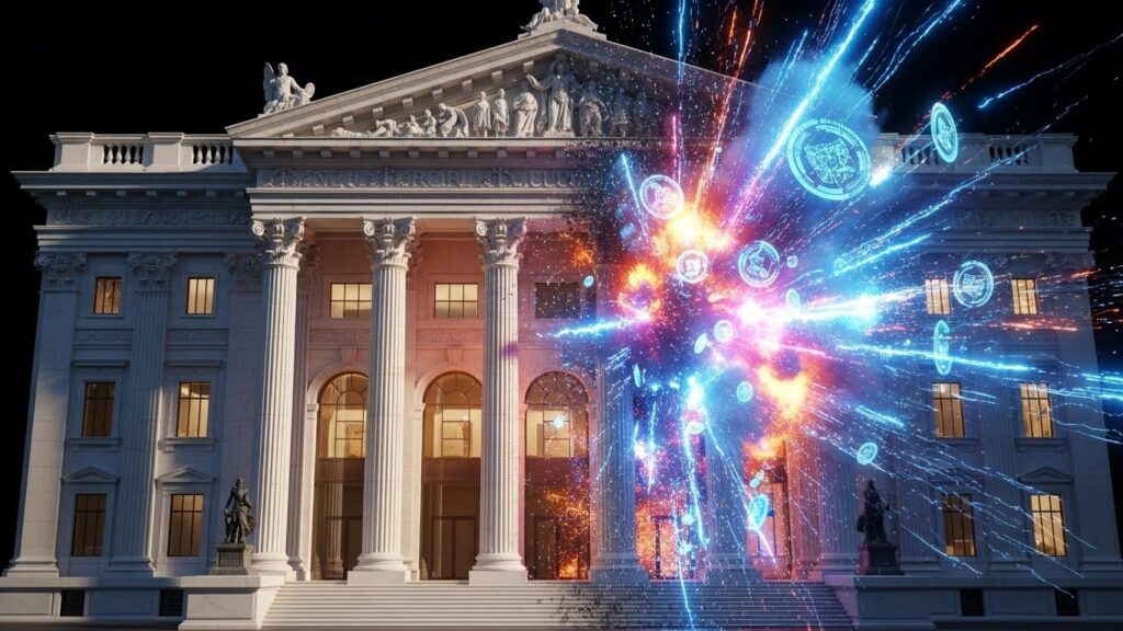 InfoCryptofr   Quand lOrdre Étouffe lInnovation Bancaire