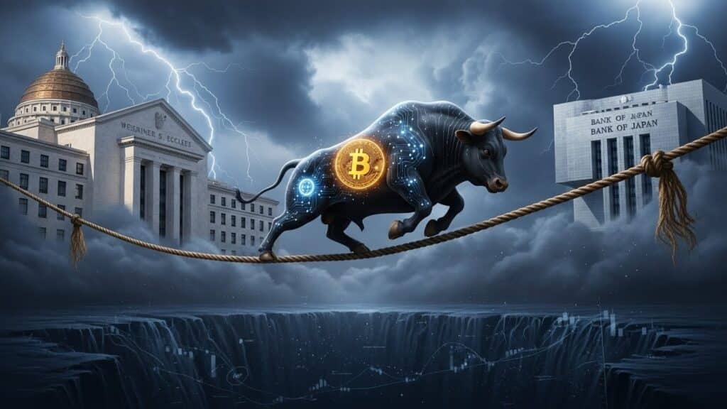 InfoCryptofr   Rallye Crypto Menacé par Avertissement Fed