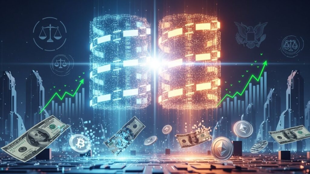 InfoCryptofr   Record de 86 Milliards en Fusions Crypto 2025