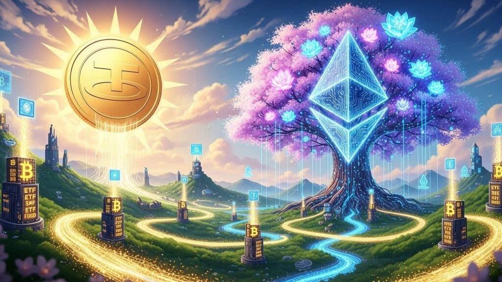 Rétro Crypto 2025 : Ethereum, Tether et ETF Dominent - InfoCrypto.fr InfoCryptofr Rétro Crypto 2025 Ethereum Tether et ETF Dominent