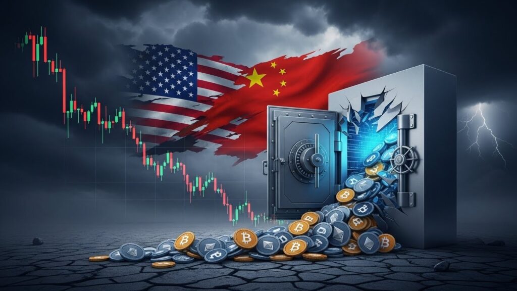 InfoCryptofr   Rétro Crypto Février 2025  Guerre Commerciale et Hack Bybit