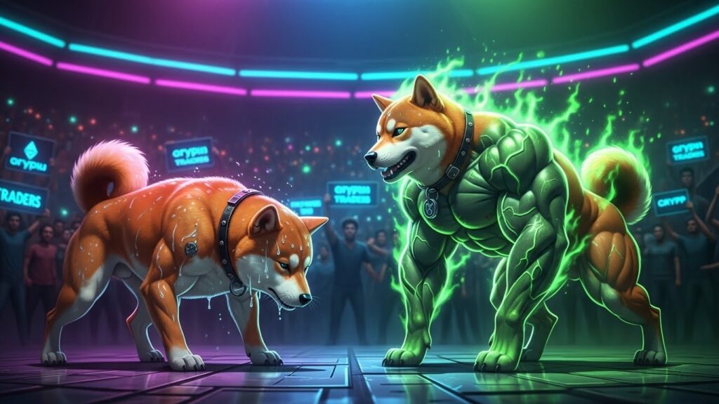 InfoCryptofr   SHIB Bull Run en Vue  Maxi Doge Prend lAvantage