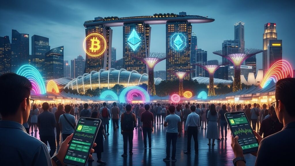 InfoCryptofr   Singapour Leader Adoption Crypto Surpasse USA
