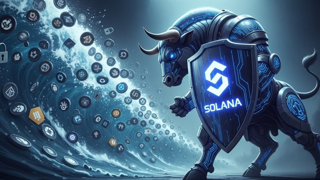 Solana Défend les 130$ Face aux Unlocks - InfoCrypto.fr InfoCryptofr Solana Défend les 130$ Face aux Unlocks
