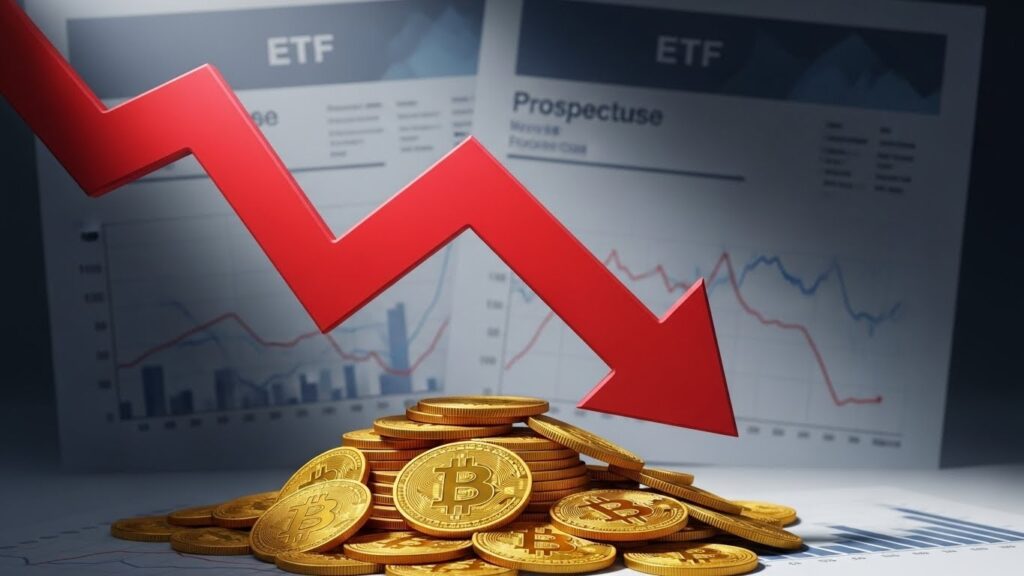 InfoCryptofr   Sorties de Fonds des ETF Bitcoin  83M$ Perdus