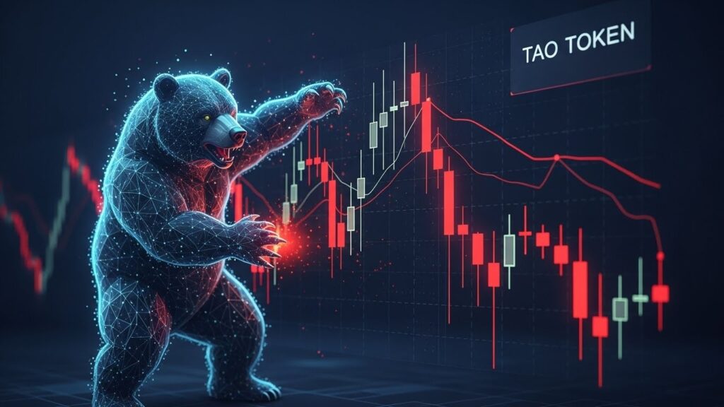 InfoCryptofr   TAO Price  Les Bulls Échouent à Inverser la Tendance