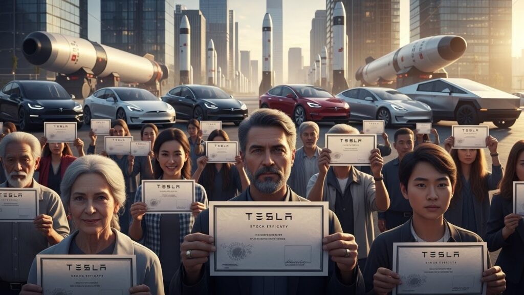 Tesla : Plus d’1 Million d’Actionnaires Retail - InfoCrypto.fr InfoCryptofr Tesla Plus d1 Million dActionnaires Retail