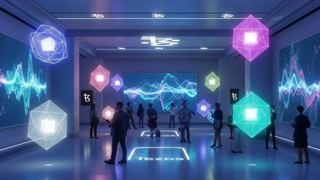 InfoCryptofr   Tezos Art  Adoption Institutionnelle 2025