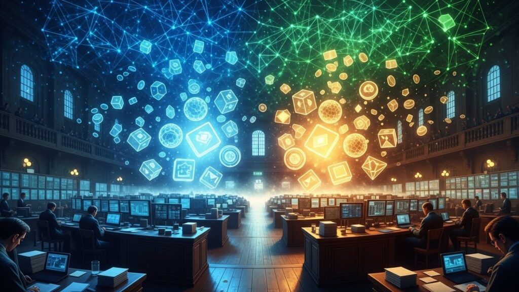 InfoCryptofr   Trading dActions On Chain  Révolution ou Risque 