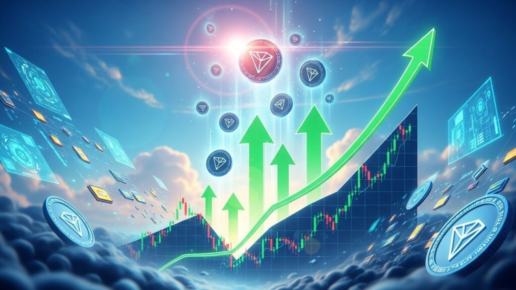 TRX Confirme un Pattern Haussier et Vise +25% - InfoCrypto.fr InfoCryptofr TRX Confirme un Pattern Haussier et Vise +25
