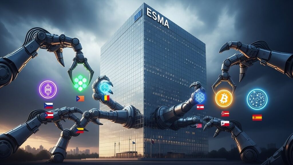 InfoCryptofr   UE  LESMA Va Superviser Tous les Cryptos