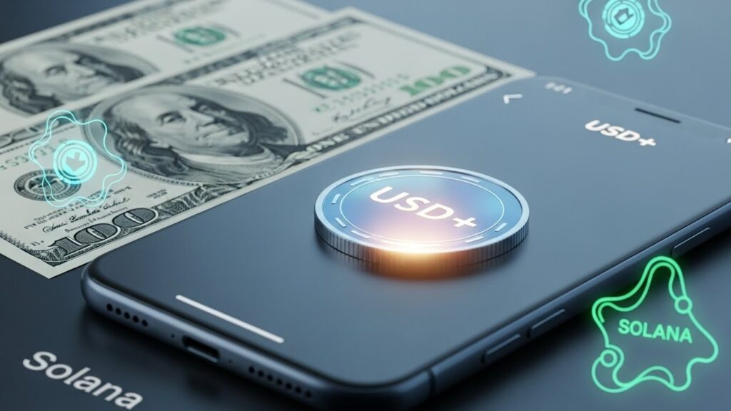 InfoCryptofr   USD+  Le Stablecoin à Rendement sur Solana