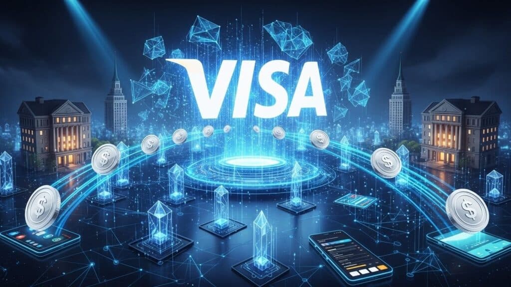 InfoCryptofr   Visa Adopte lUSDC sur Solana  Révolution