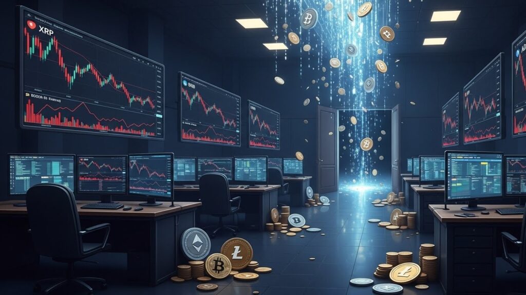 Volumes Crypto en Baisse : XRP, BNB, SOL, ADA au Plus Bas - InfoCrypto.fr InfoCryptofr Volumes Crypto en Baisse XRP BNB SOL ADA au Plus Bas