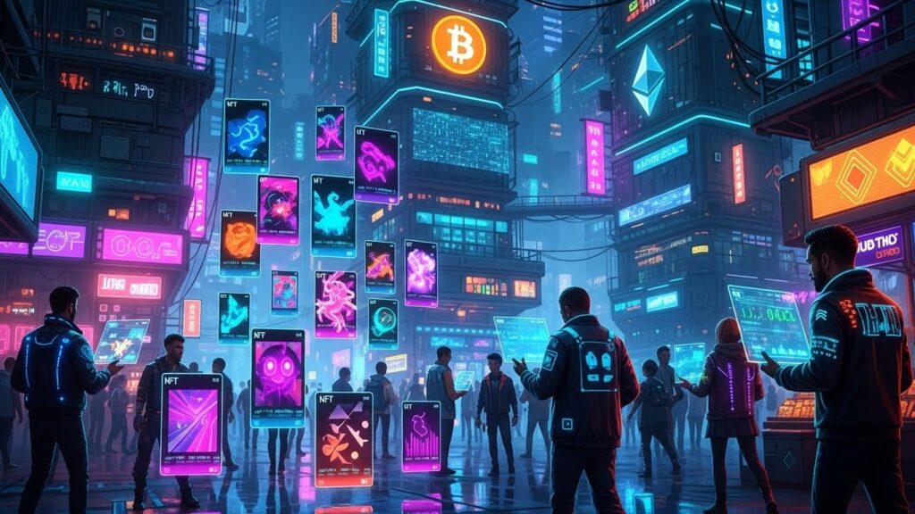 Volumes NFT Stables à 77M$ : Les Acheteurs Explosent - InfoCrypto.fr InfoCryptofr Volumes NFT Stables à 77M$ Les Acheteurs Explosent